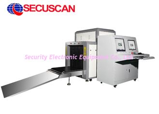 34mm Steel X Ray Baggage Scanner With High-energy / Low-energy for Courthouses