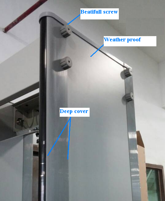 weatherproof 33 zones walk through metal detector for government, oil company, office